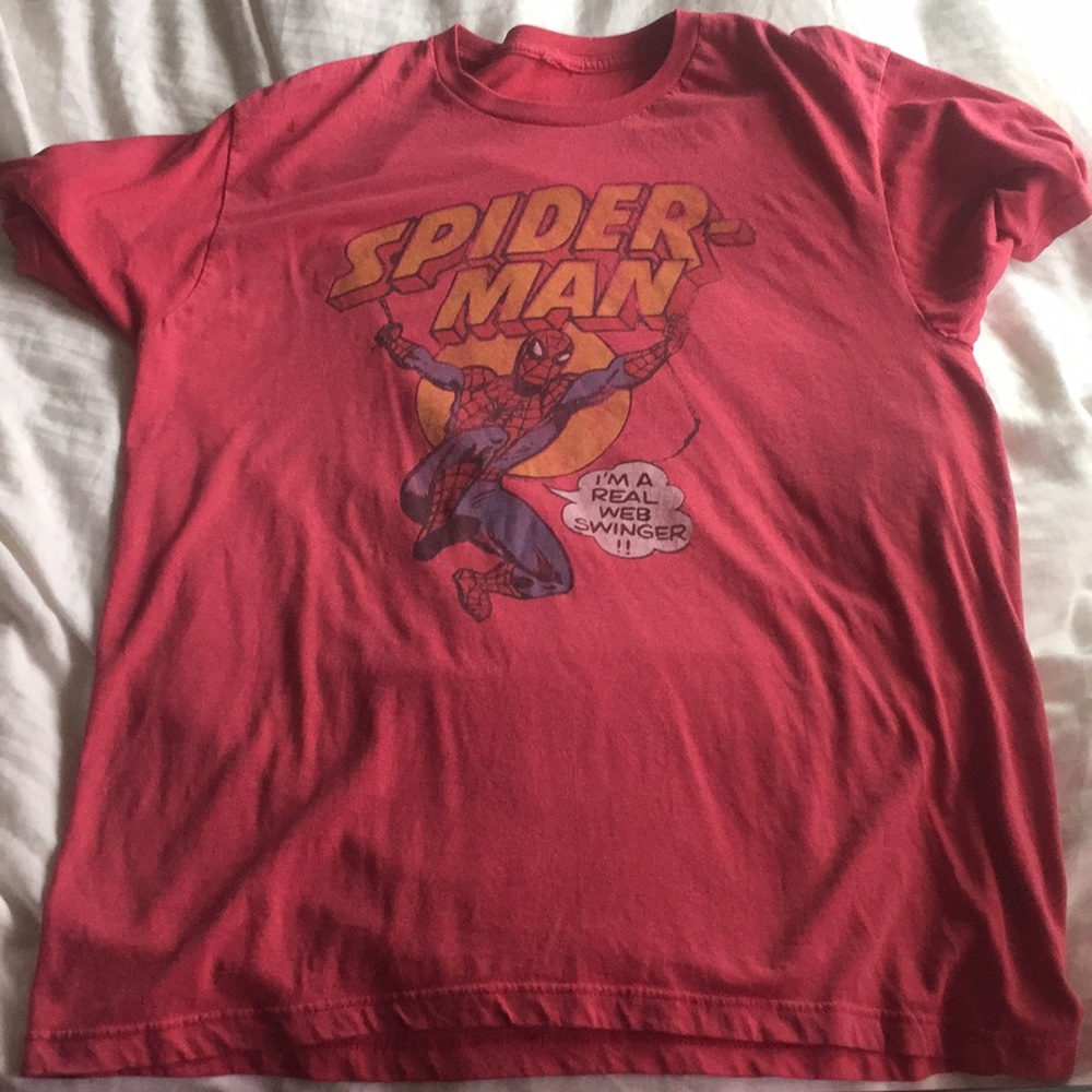 Boys’ Juniors Spider-Man Retro Graphic Tee Size M